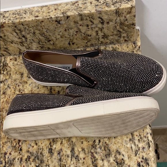 Steve Madden sparkling canvas size 7.5 - Picture 5 of 5